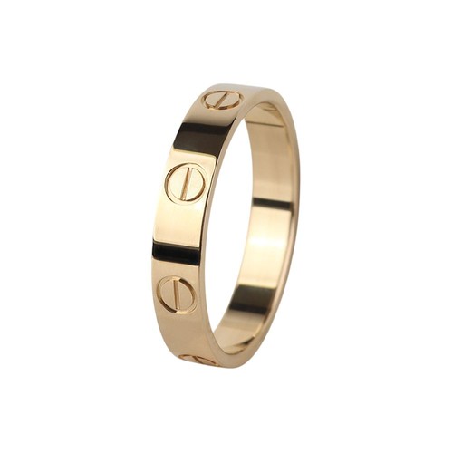 Cartier bague love jaune - cartier,