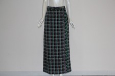 Jupe longue laine vintage Campbell's Tweed Tartan Irlande (51599)