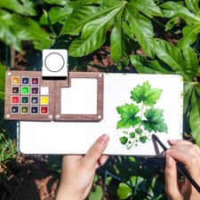 Ensemble d'aquarelles de