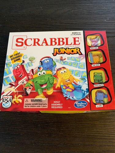 Hasbro scrabble junior game - hasbro,