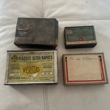 Lot De 38 Plaques Photographiques Au Gelatino Bromure D’argent