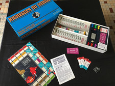 JEU DE PLATEAU - RICHESSES DU MONDE  (2)- NATHAN - COMPLET