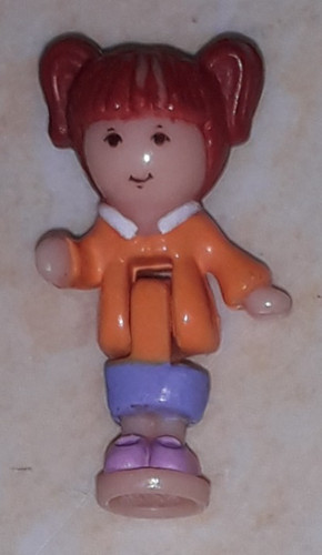 Figurine polly pocket bluebird - polly,