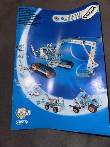 Meccano erector set 6515 - 6515, cable