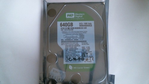 Disque dur 640 sata western - sata,