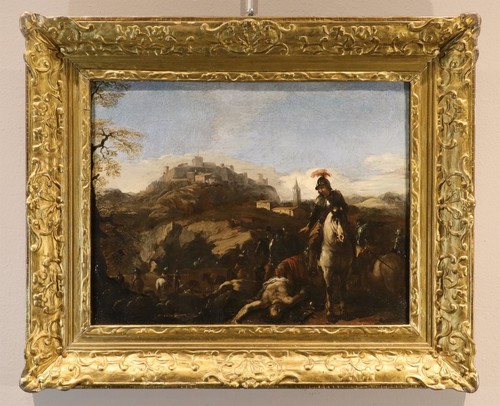 Tableau ancien battaglia - tableau,