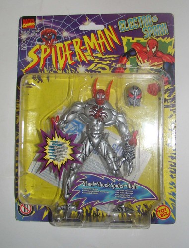 Spider man steel - spider-man, steel-shock