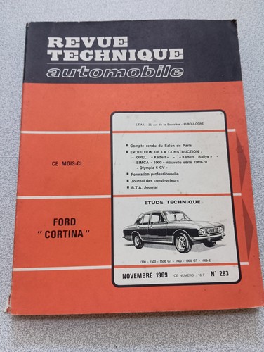 Rta revue technique automobile - technique,