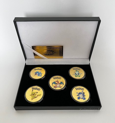 Pokemon collectables pièces - pokemon,