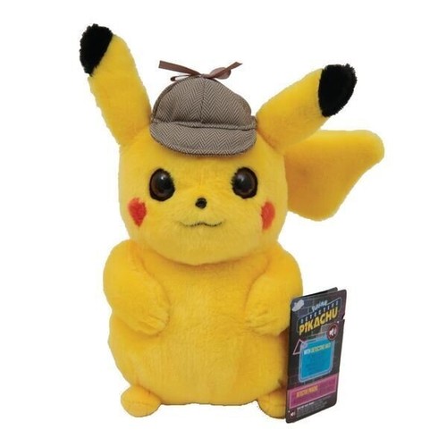 Peluche détective pikachu - peluche,