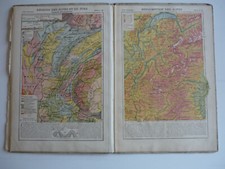 Livre scolaire Atlas la France