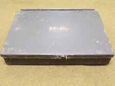 Boite BX/40 quartz radio BC/659 US WW2 signal corps crystal box