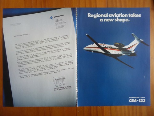 1990 pub avion embraer fama - pub,
