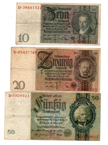 Lot set serie billets - lot, 3