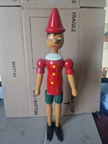 Pinocchio articulé bois - pinocchio,