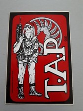 autocollant ancien : des troupes parachutistes