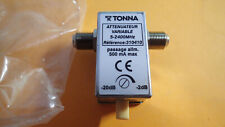 TONNA 310410 - Attenuateur Variable 0 à 20 DB parabole tête LNB TNT Antenne TV