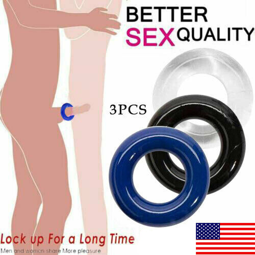 Pcs stay hard cock ring - 3-12,