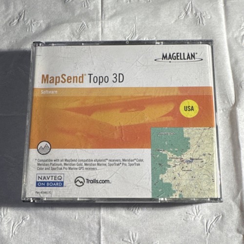 Magellan mapsend topo usa - 3d,