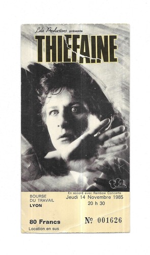 Rare ticket billet de - /,