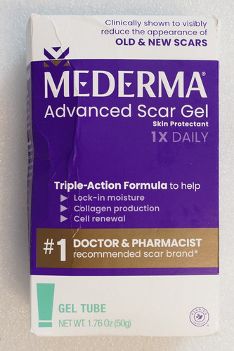 Mederma advanced scar gel - mederma,