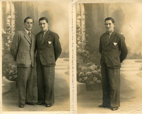 Lot photos un - d'un, homme