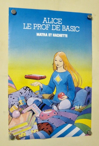 Moebius affiche matra - moebius, matra/hachette