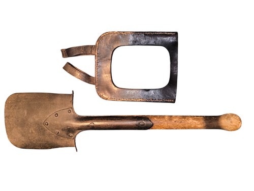 Pelle allemande ww1 avec - pelle,