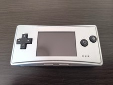 Console Nintendo Gameboy Micro Silver uniquement testée fonctionne utilisée d...