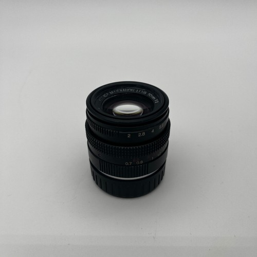 Konica hexanon 50mm - f/2, lens
