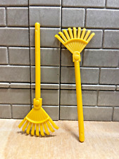 PLAYMOBIL Accessoires 2 Râteaux Feuilles Outils Chantier Travaux Publics CUSTOM2