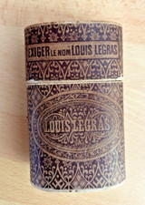 Boite à cigarette en carton " LOUIS LEGRAS" ancien vintage datura curiosité rare