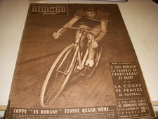 MIROIR SPRINT 132 13.12.1948 VELO COPPI FOOT PARIS STOCKHOLM RUGBY LA ROCHELLE