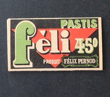 Papier cigarette Pastis Félix Pernod anis distillé