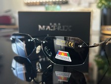 LUNETTES MATRIX POLARISÉES : AGENT SMITH MODELE 3 + POCHETTE, LINGETTE ET BOITE