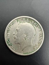 GRANDE-BRETAGNE,  HALF CROWN, argent, George V, 1920 - rare