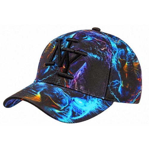 Casquette panthère bleue - panthère,
