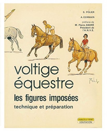 Voltige équestre technique - équestre,