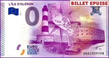 L'ILE D'OLERON / BILLET 0 € / NULL EURO-SCHEIN / UEEC 2015-1