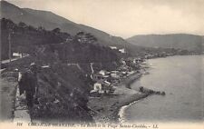 Algérie - Corniche Oranaise - La route et la plage de Sainte-Clothilde - Ed. Lév