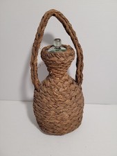 Petit Biberon de Berger ancien verre soufflé XIXème