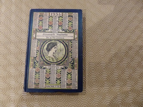 Almanach hachette 1934 - ,