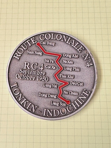 Medaille rte coloniale - ,