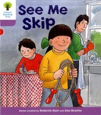 Oxford Reading Tree Étape 1+: Plus De Premières Phrases C: Regarde Moi Sauter