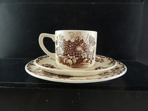 Antique trio tasse thé - antique,