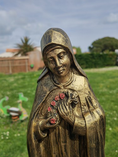 Statue sainte thérèse en - statue,