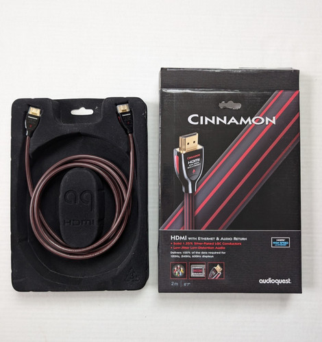 Audioquest cinnamon hdmi cable - audioquest,