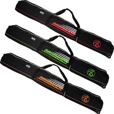 BRUBAKER 'Race Champion' Housse à skis à roulettes 2 Paires de Skis 170 / 190 cm