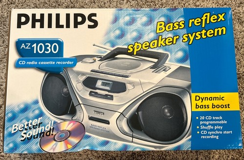 New philips az1030 boombox - new,
