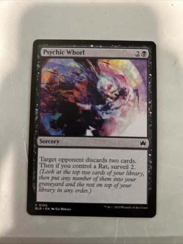 Psychic whorl - whorl, (105)